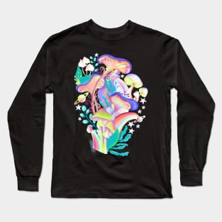 Everyone Know Magic Mushroom Galaxy Over The Next Long Sleeve T-Shirt